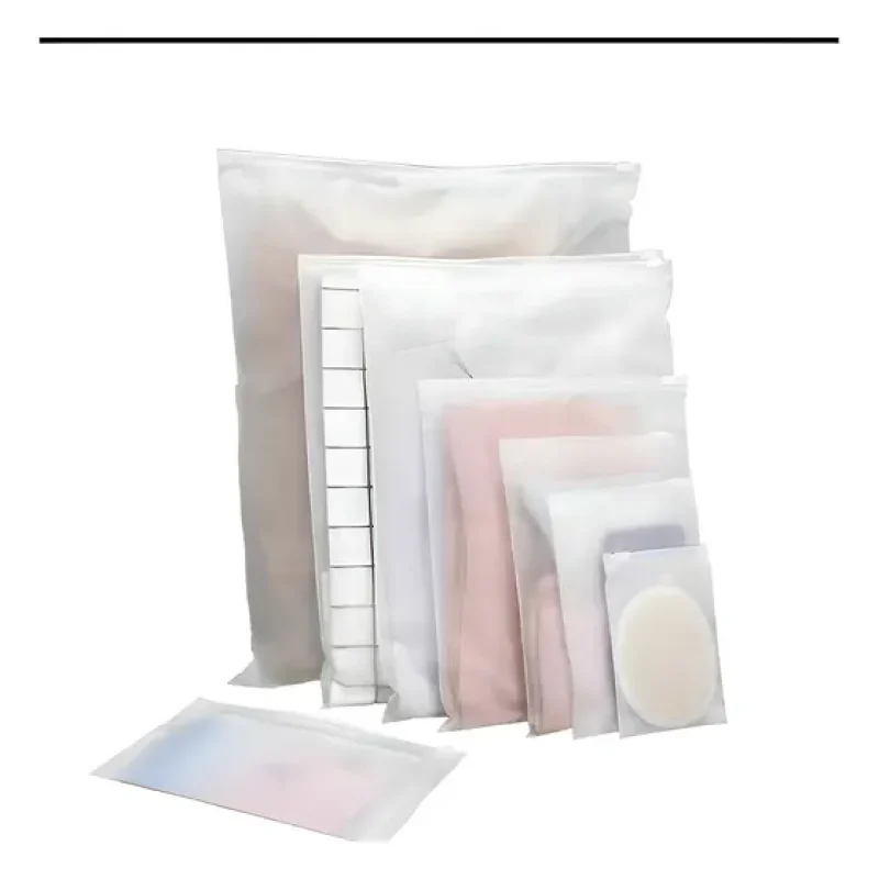 10 Saquinhos Com Ziper P/ Roupa Maternidade Multiuso 20x30cm