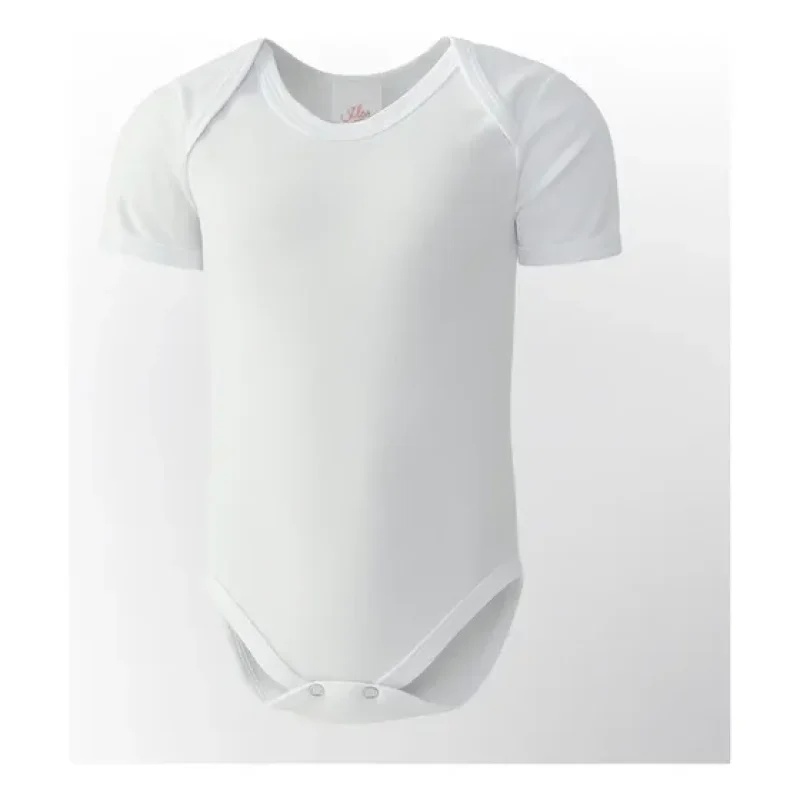 12 Body Bebe Branco Para Sublimação 100% Polyester Tamanho PMG (MIX)