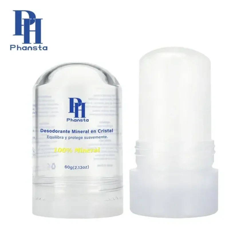 60g Phansta Natural Sekoll Desodorante Pedra Sem Aluminio