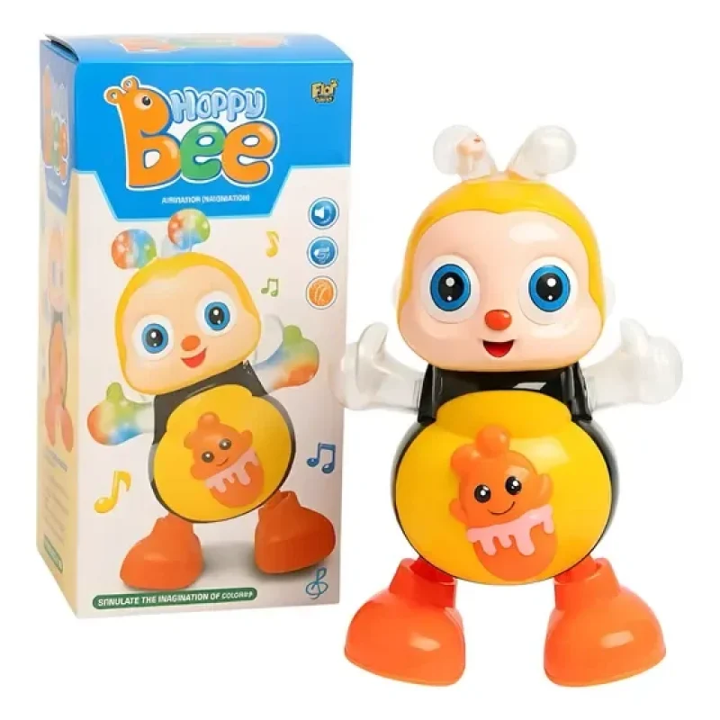Abelhinha Dançante Infantil Luzes Música Brinquedo Educativo