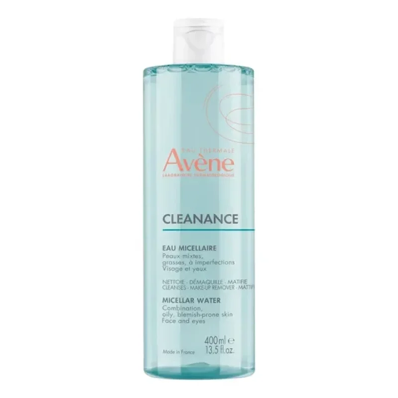Água Micelar Cleanance Removedor 400ml Avène