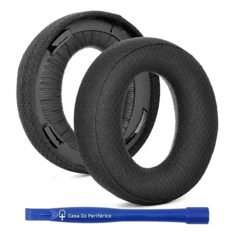 Almofadas Compatível Com Headset Sony Ps5 Pulse 3d Mesh Preto