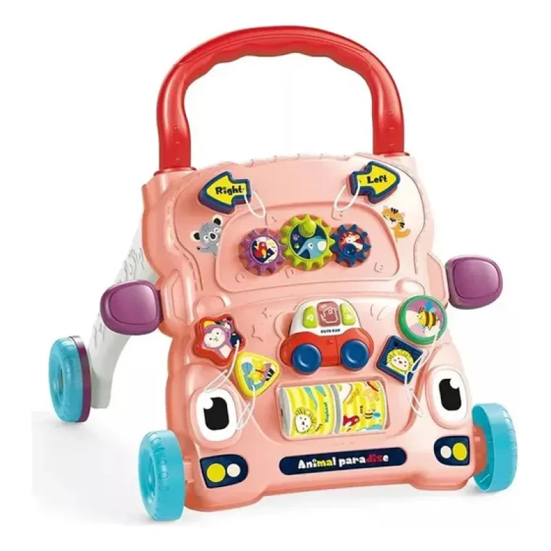 Andador Educativo Brinquedo De Empurrar Didatico Infantil
