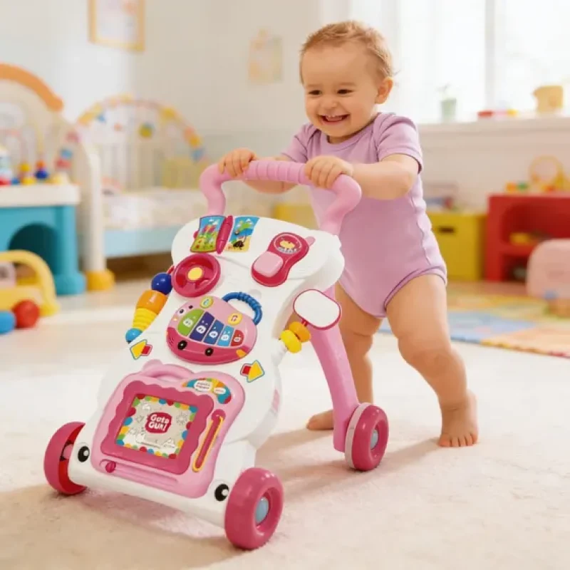 Andador Infantil Brinquedo Educativo Musical Didático Bebê