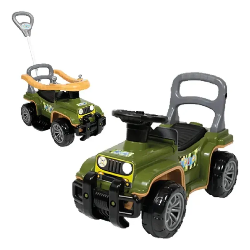 Andador Infantil Maral Jip Jip Carro com Empurrador e Som para Bebê até 30kg