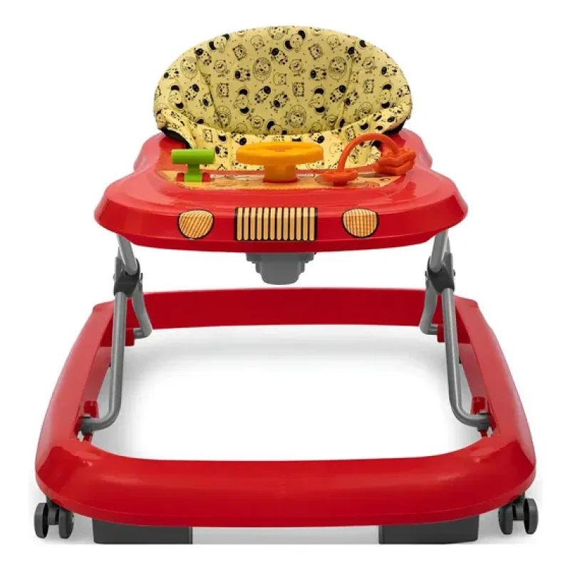Andador Infantil Para Bebê Musical Certificado Tutti Baby Cor Vermelho