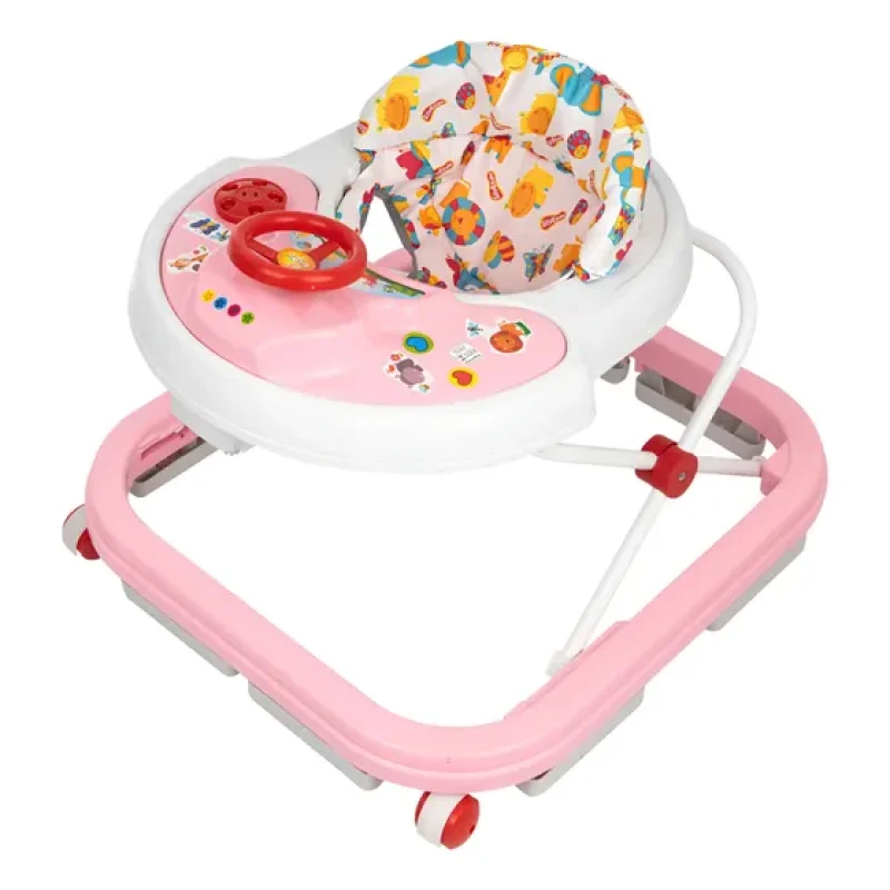 Andador Musical Para Bebe Infantil Seguro Com Trava
