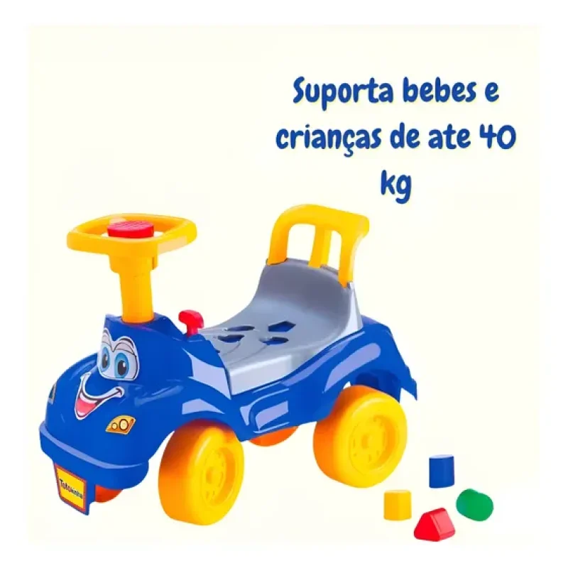 Andador Totoquinha Cardoso Motoca Menino Bebe Cardoso