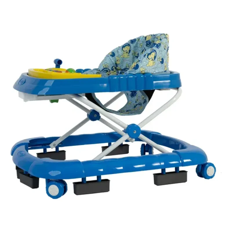 Andador infantil musical para bebê Superluxo Jumbo Baby cor azul