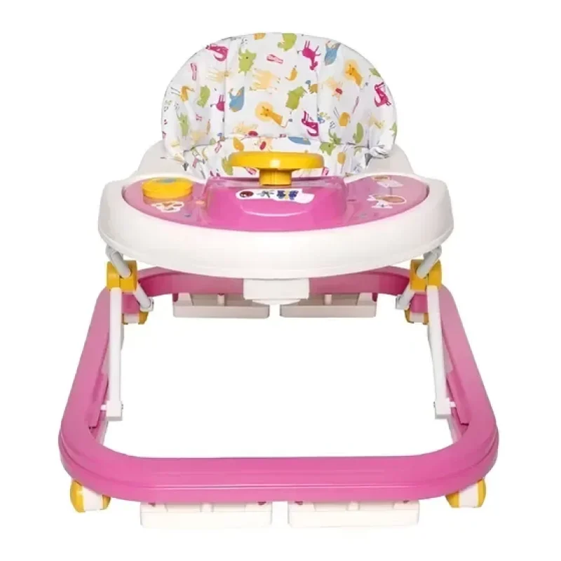 Andador musical para bebês de 6 a 12 meses Styll Baby Cor rosa