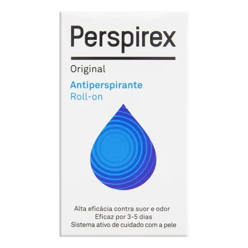 Antitranspirante Roll On Perspirex Original 20ml Sem Fragrância