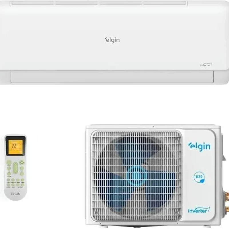 Ar Condicionado Split Hi Wall Inverter Elgin 24000 Btus Q…