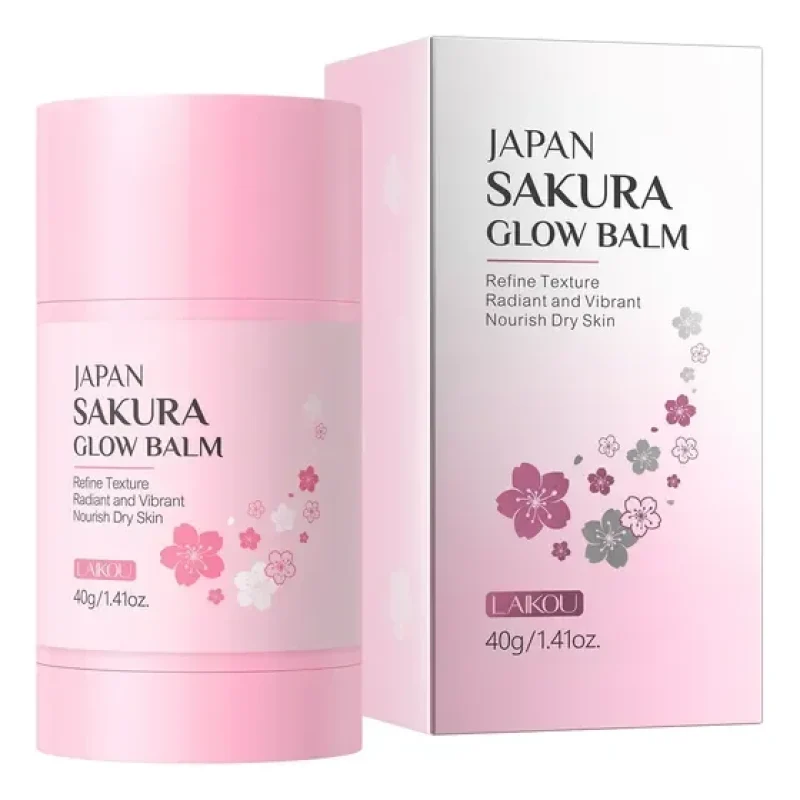 Bálsamo Facial Laikou Sakura Glow 40 G Normal Dia/noite