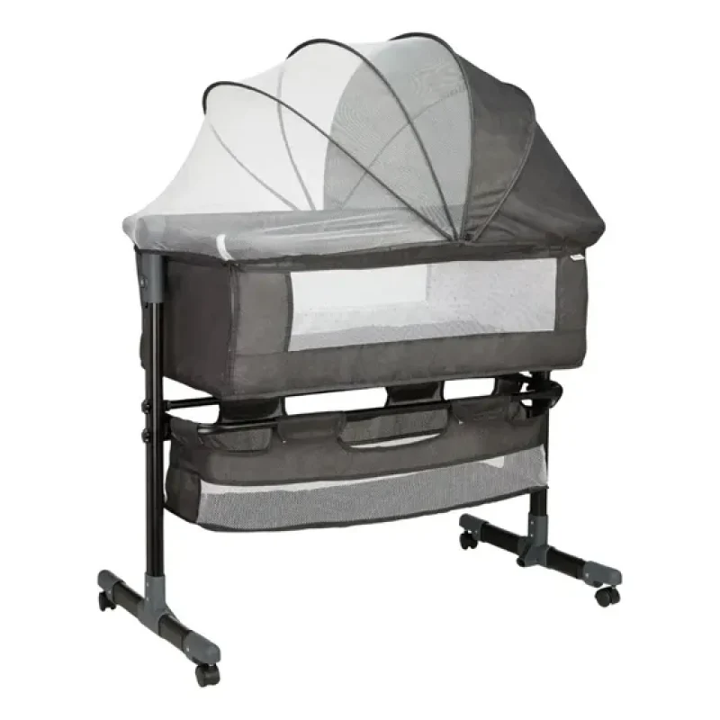 Berço Encaixe Nacama Moisés Co-bed Connect Grafite Maxi Baby