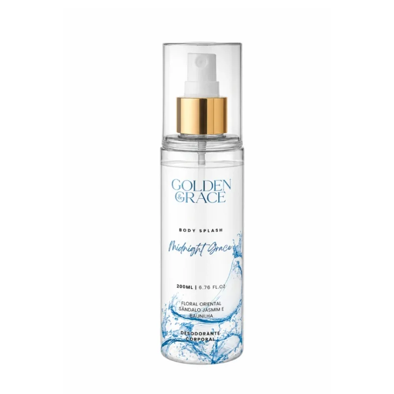 Body Splash Midnight Grace – Golden Grace - Body Splash Feminino - 200ML