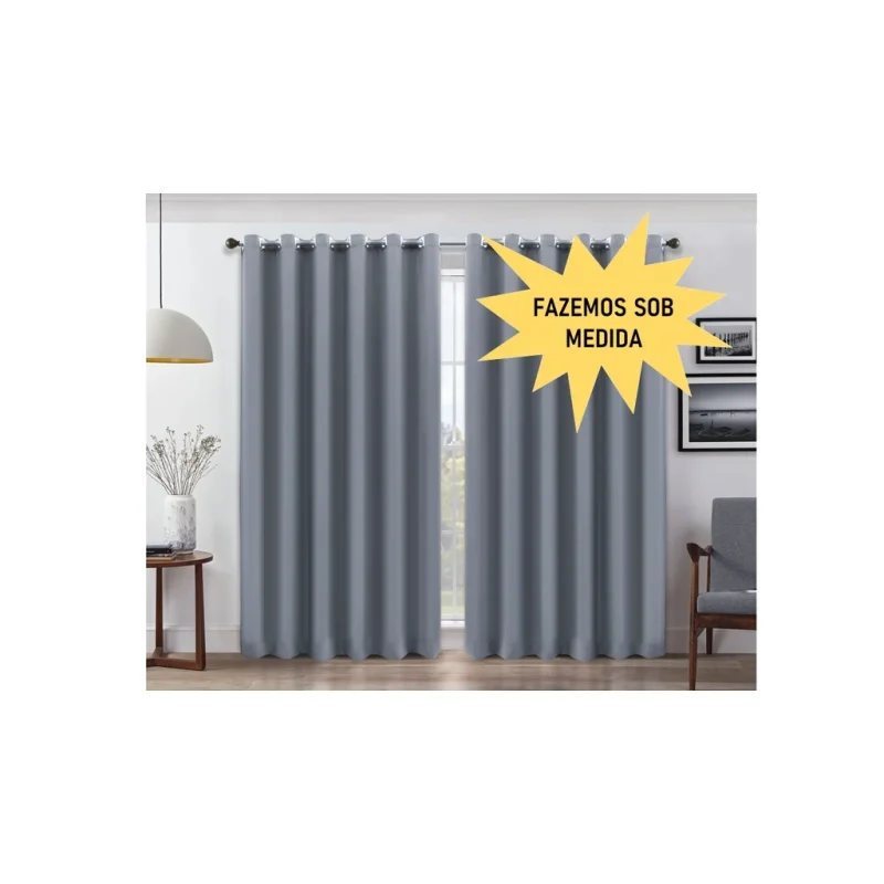 CORTINA BLACKOUT 100% 1,50 X 1,70 JANELA PORTA SALA QUARTO