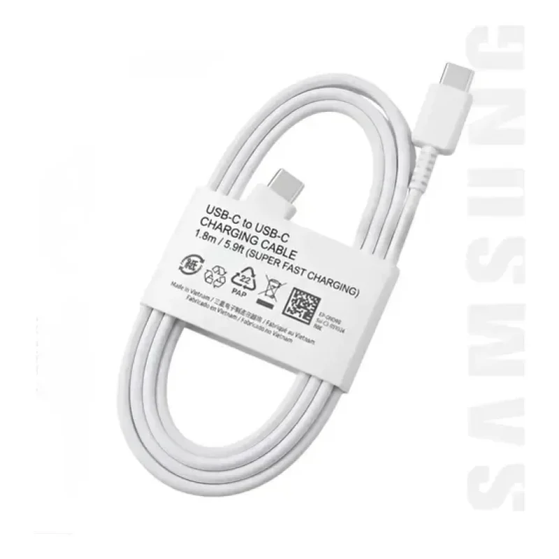 Cabo Usb Tipo-c Notebook Samsung 1.8m Gh39-02089a Gh39-02071
