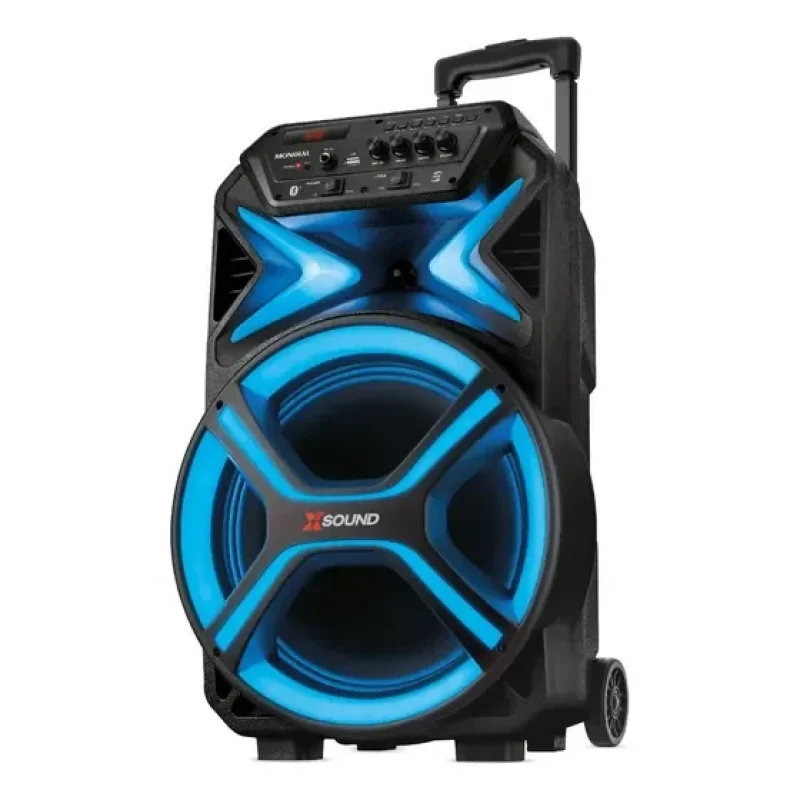 Caixa Amplificada CM-550-L 550w Rms Preta Mondial Bivolt Preto