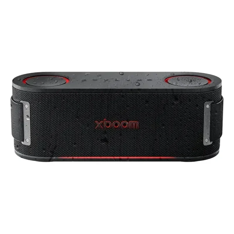Caixa de Som LG XBOOM Bounce, Bateria recarregável, IP67, até 30h de reprodução, Bluetooth 5.3, luzes multicolor e resistência militar - BOUNCE
