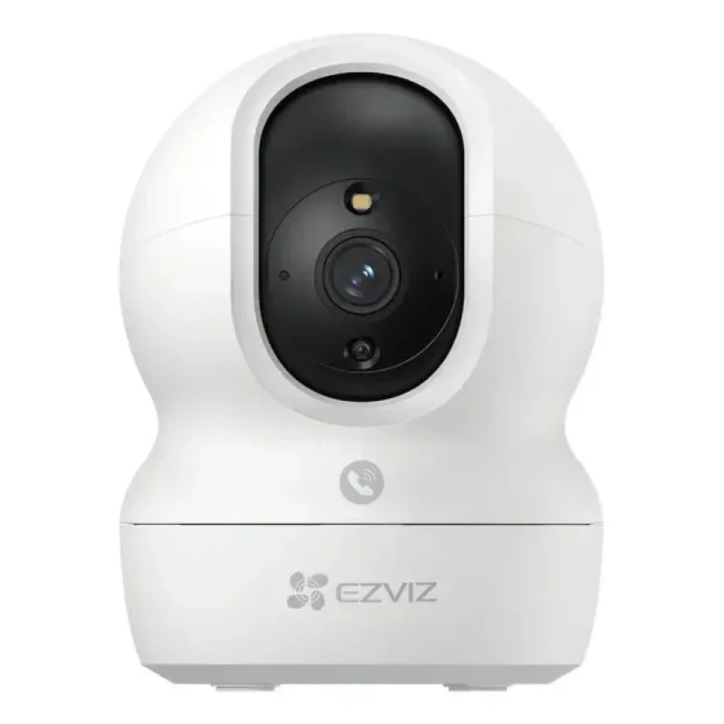 Câmera De Vídeo Segurança Ezviz Cp1 Pro 2mp Ângulo De Visão 360º Wifi Visão Noturna Branca