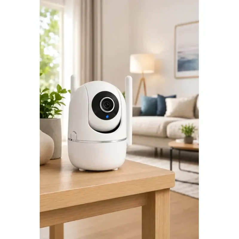 Câmera Wi-fi Segurança Babá Pet De Estimação Eletrônica 360