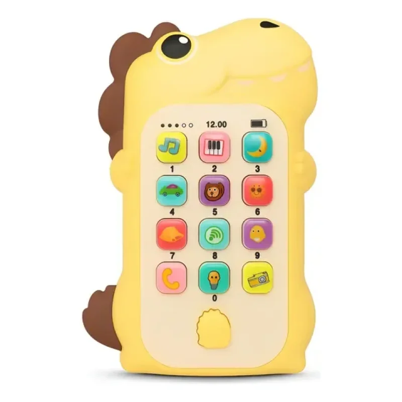 Celular Infantil Musical Interativo Telefone Mordedor P/bebê
