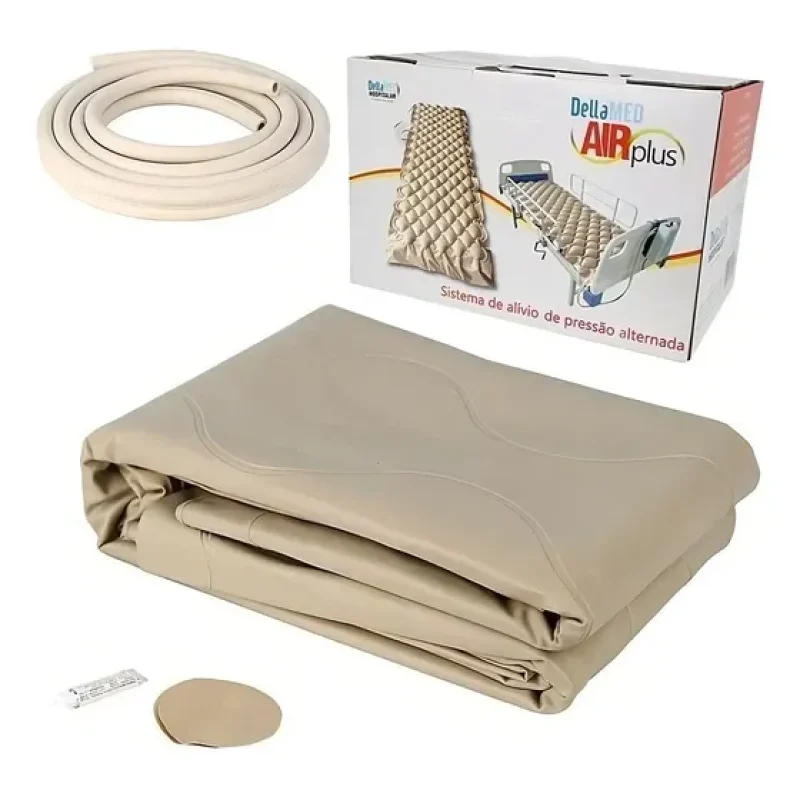 Colchão Pneumático Ortopédico Anti Escaras Dellamed AirPlus até 135kg 220V