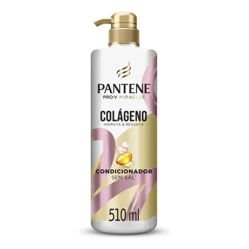 Condicionador Pantene PRO-V Miracles Colágeno Hidrata e Resgata 510 ml