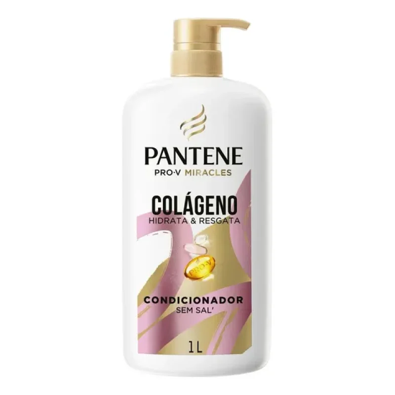 Condicionador Pantene Pro-V Miracles Colágeno Hidrata & Resgata