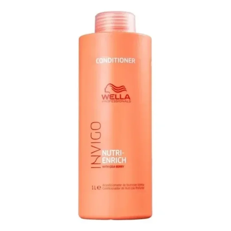 Condicionador Wella Invigo Nutri-Enrich para Cabelos Secos e Tratados 1 Litro