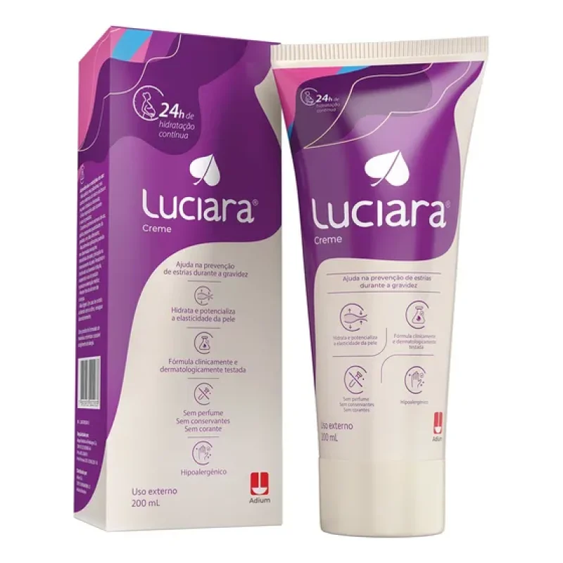 Creme Luciara De Trat Preventivo Contra As Estrias 200ml