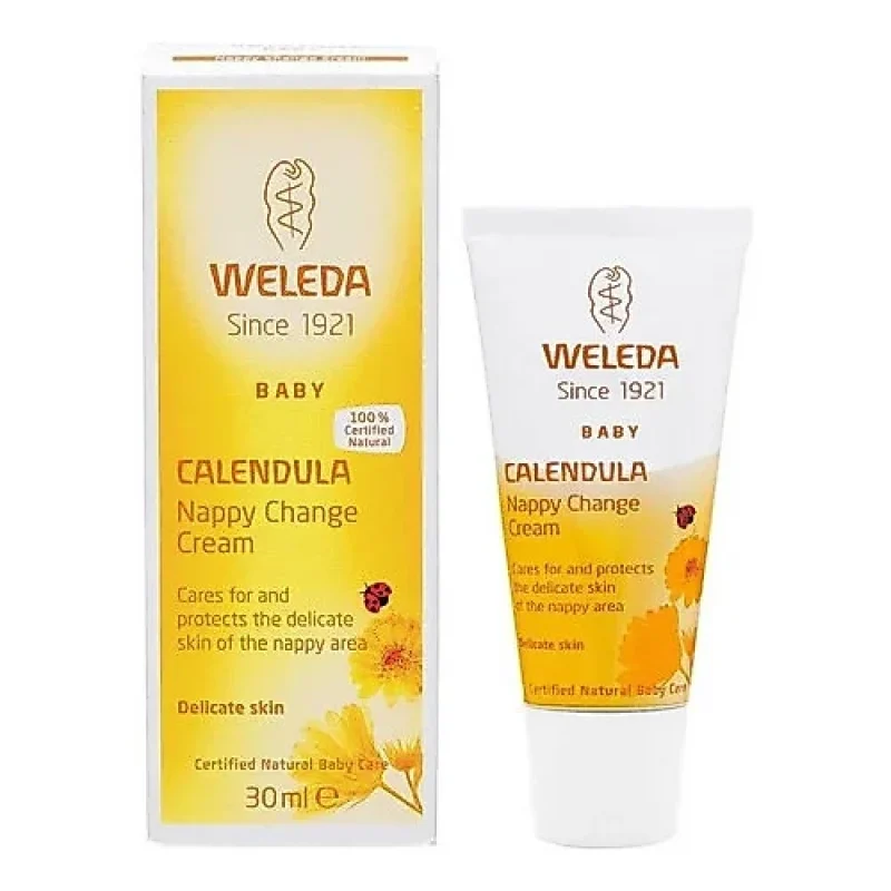 Creme Prevenção Assaduras Weleda Baby Calêndula 30ml - Full