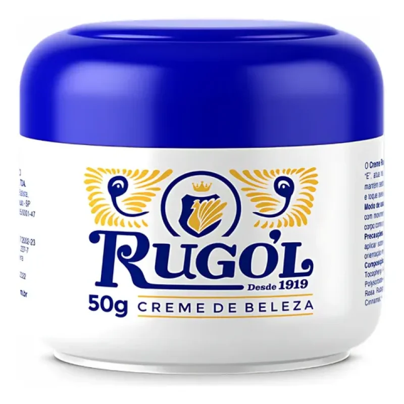 Creme Rugol Tradicional 50gr - Anti Rugas - Vitamina E Tipo de pele Todo tipo de pele