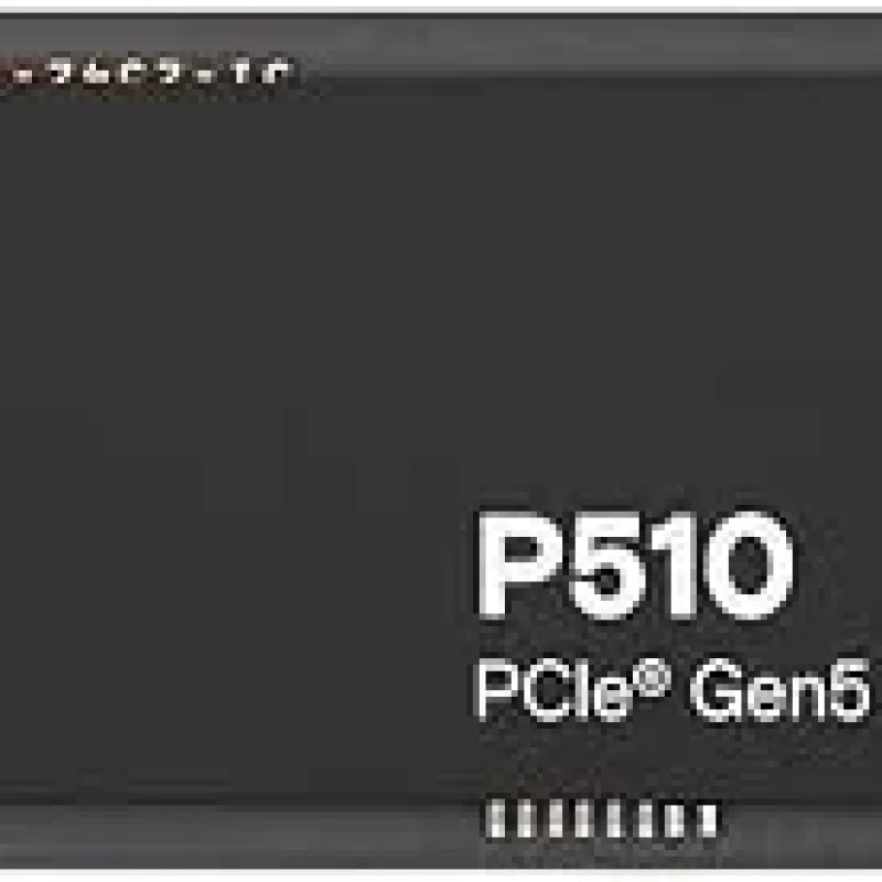 Crucial SSD NVMe P510 2TB Gen5, até 10.000 MB/s, SSD P…