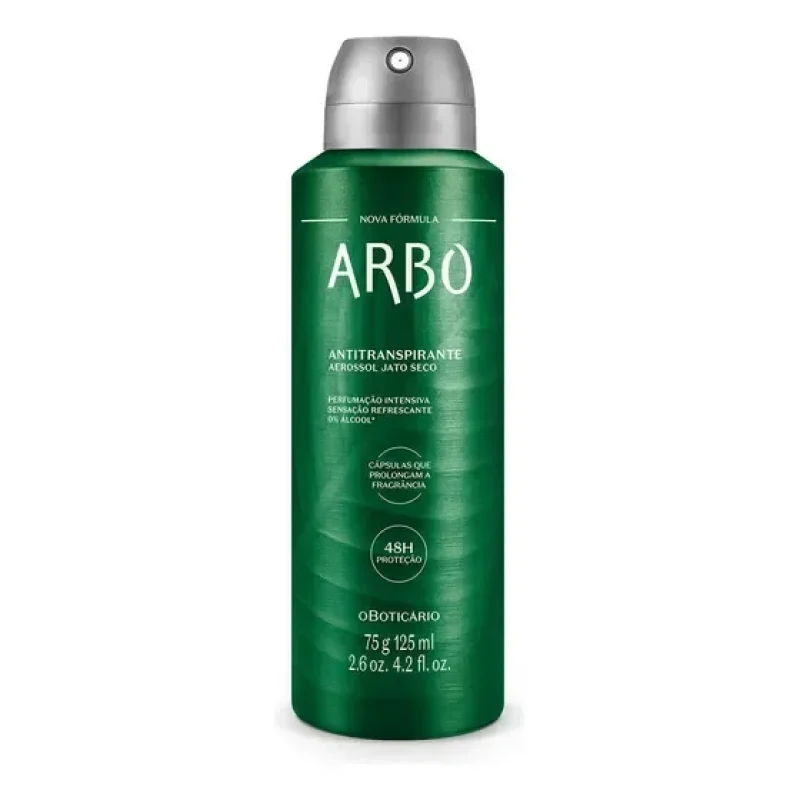 Desodorante Antitranspirante Aerossol Arbo 100ml Boticário