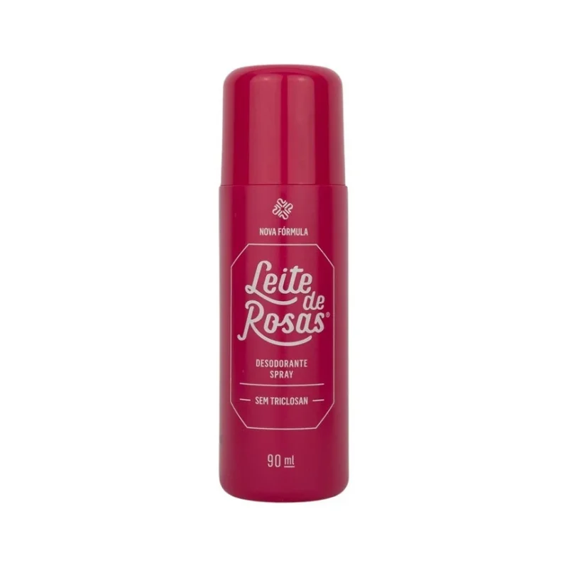 Desodorante Leite de Rosas Deo Spray Tradicional 90 ml + Nota