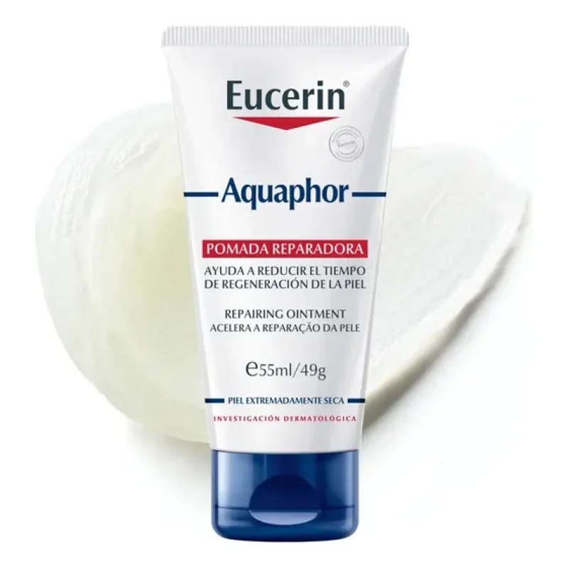 EUCERIN Pomada Reparadora Aquaphor 55ml, Hidratação Intensiva, Hidratante Corporal