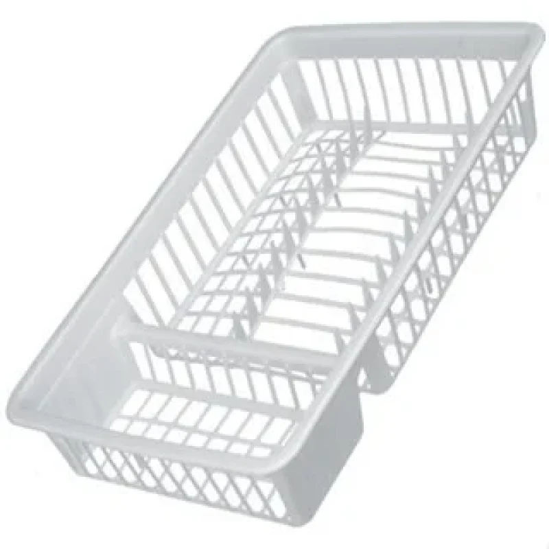 Escorredor de Pratos 440x335x50mm Plástico Resistente Ideal para Pia Cozinha e Lavagem