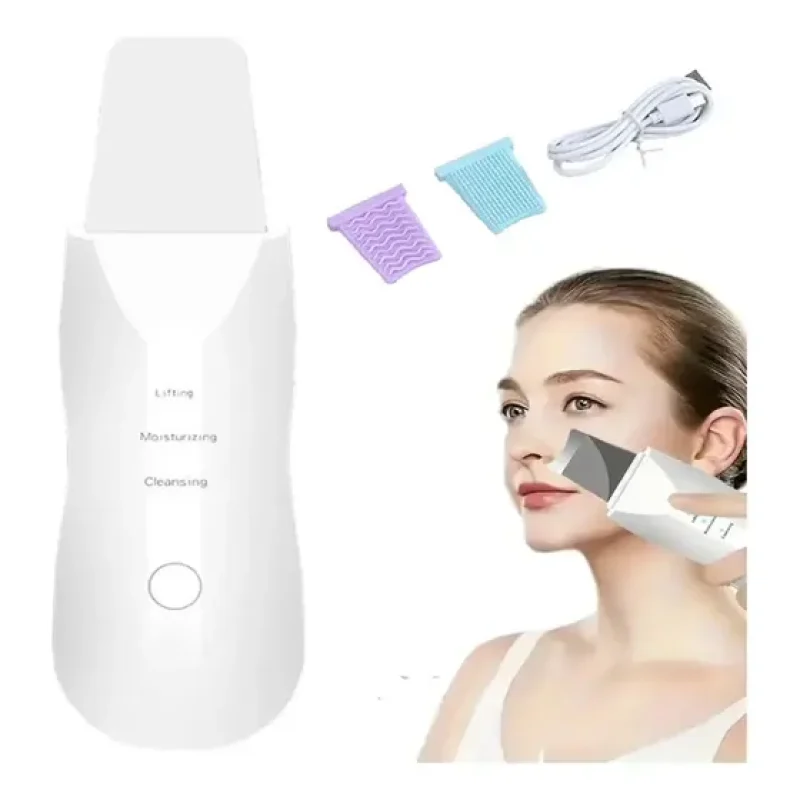 Espátula Ultrassônica Facial Limpeza E Lifting