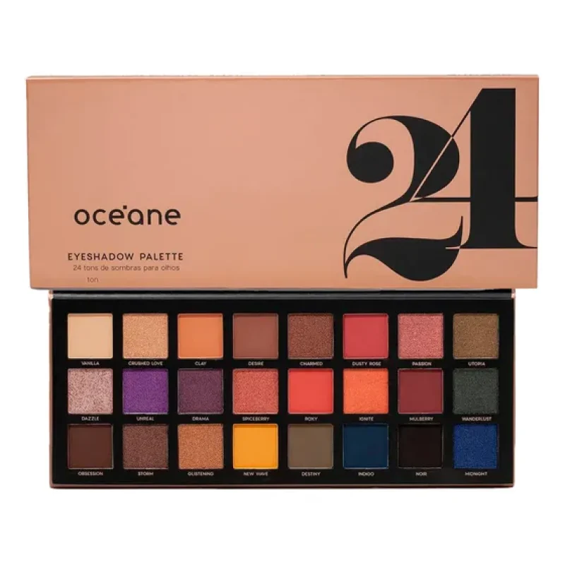 Eyeshadow Palette 28g - Océane Edition - 24 Tons De Sombras