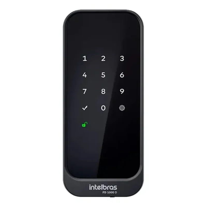 Fechadura Digital De Sobrepor Fd 1000 D Preta Intelbras