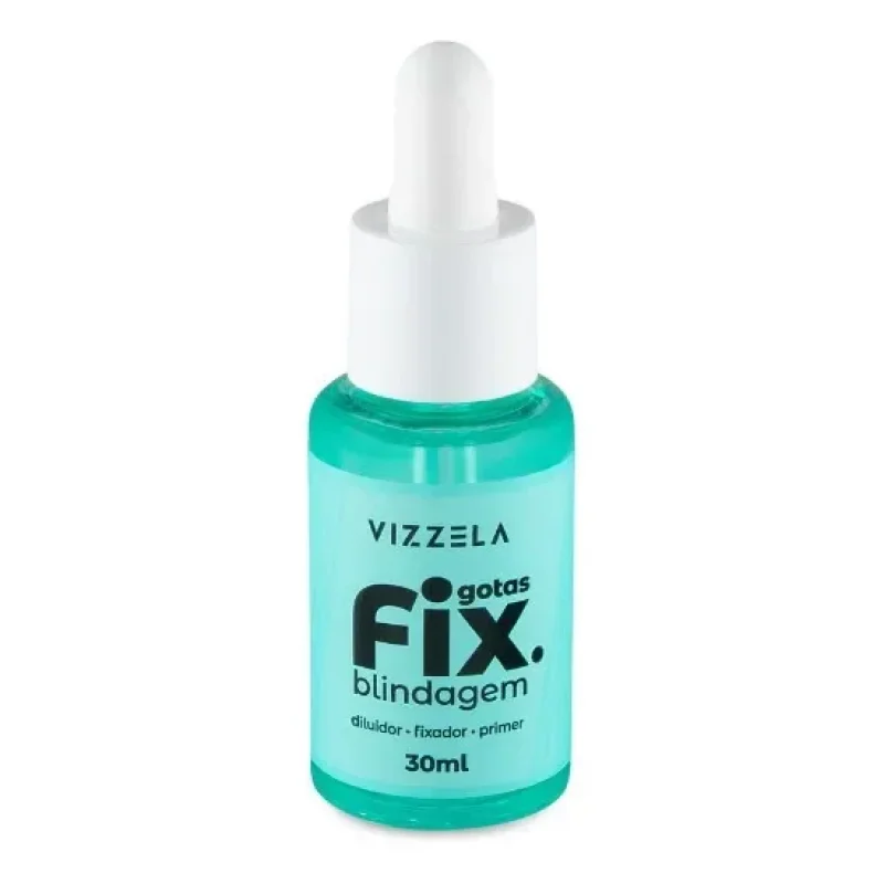 Fixador e Primer Vizzela Gotas Fix Blindagem Facial 30ml