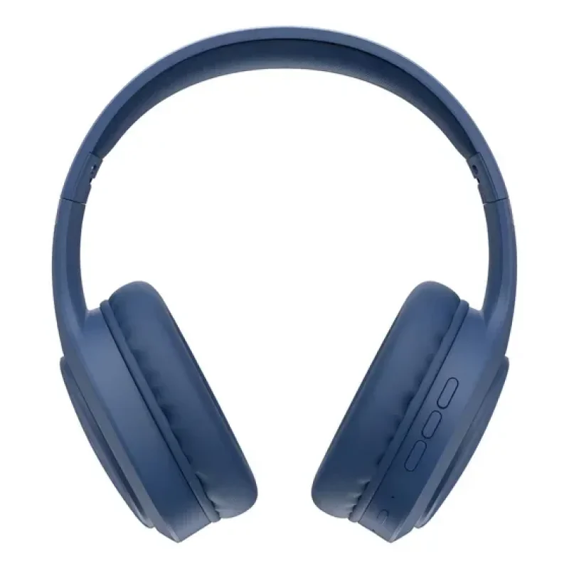 Fone De Ouvido Headphone Dapon H02d Bluetooth 5.1 Over-ear 22 Horas De Bateria Cor Azul