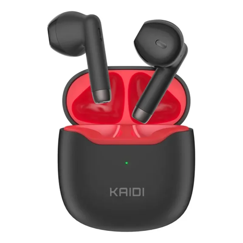 Fone de Ouvido sem fio Tws Portatil Kaidi Kd-771 Bluetooth 5.4 Preto Lamericano