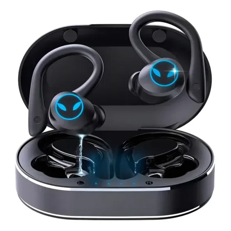 Fones De Ouvido Bluetooth 5.3 À Prova D'água Esportivos Anc Preto