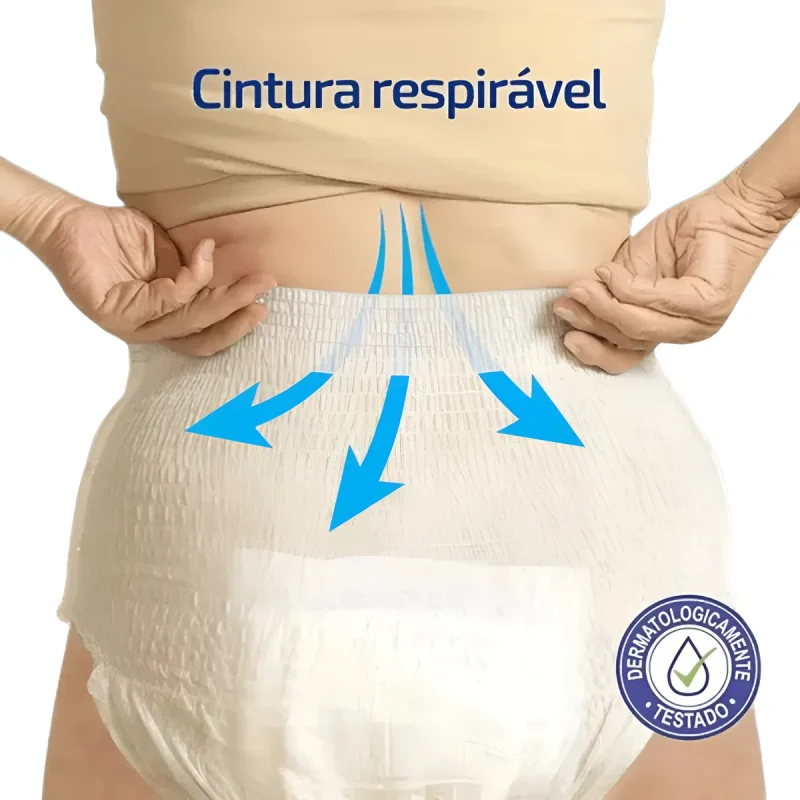 Fralda Geriátrica Calcinha Kit 32 Unidades