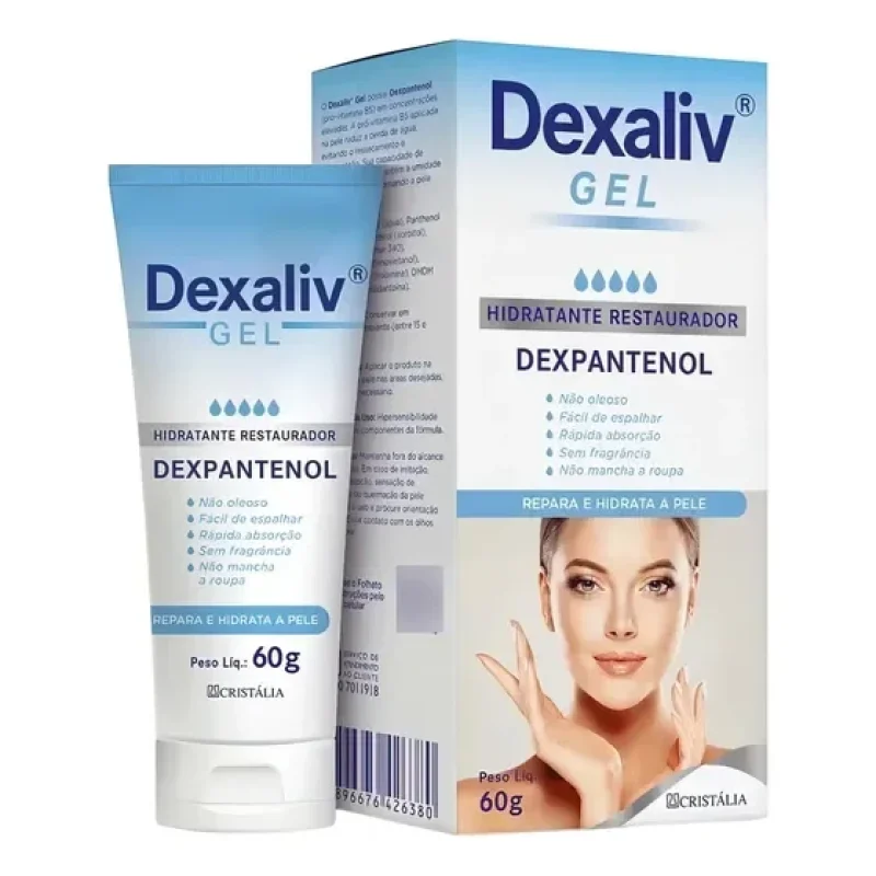 Gel Hidratante Toque Seco Dexaliv 60g