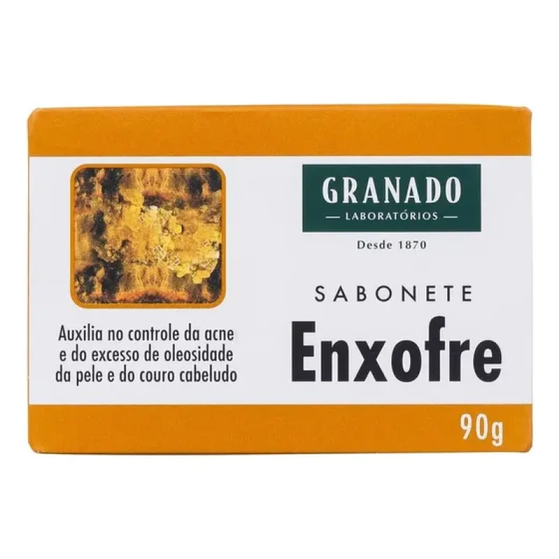 Granado Tratamento Enxofre - Sabonete Facial 90g Belezanaweb