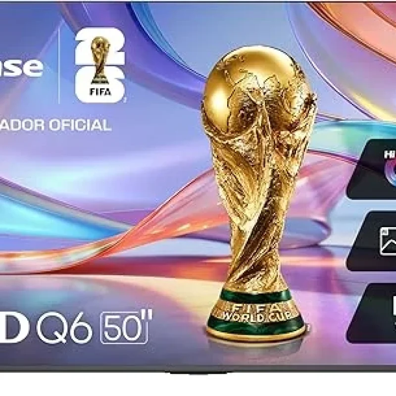 Hisense Smart TV 4K 50 Polegadas 50Q6QVV com Pr…