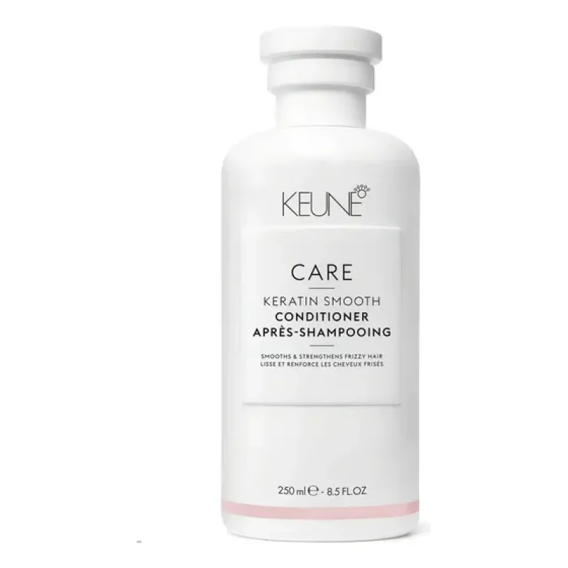 Keune Care Keratin Smooth Condicionador 250ml Reconstrução e Brilho
